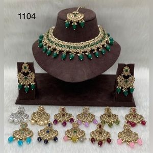 Necklace with earings